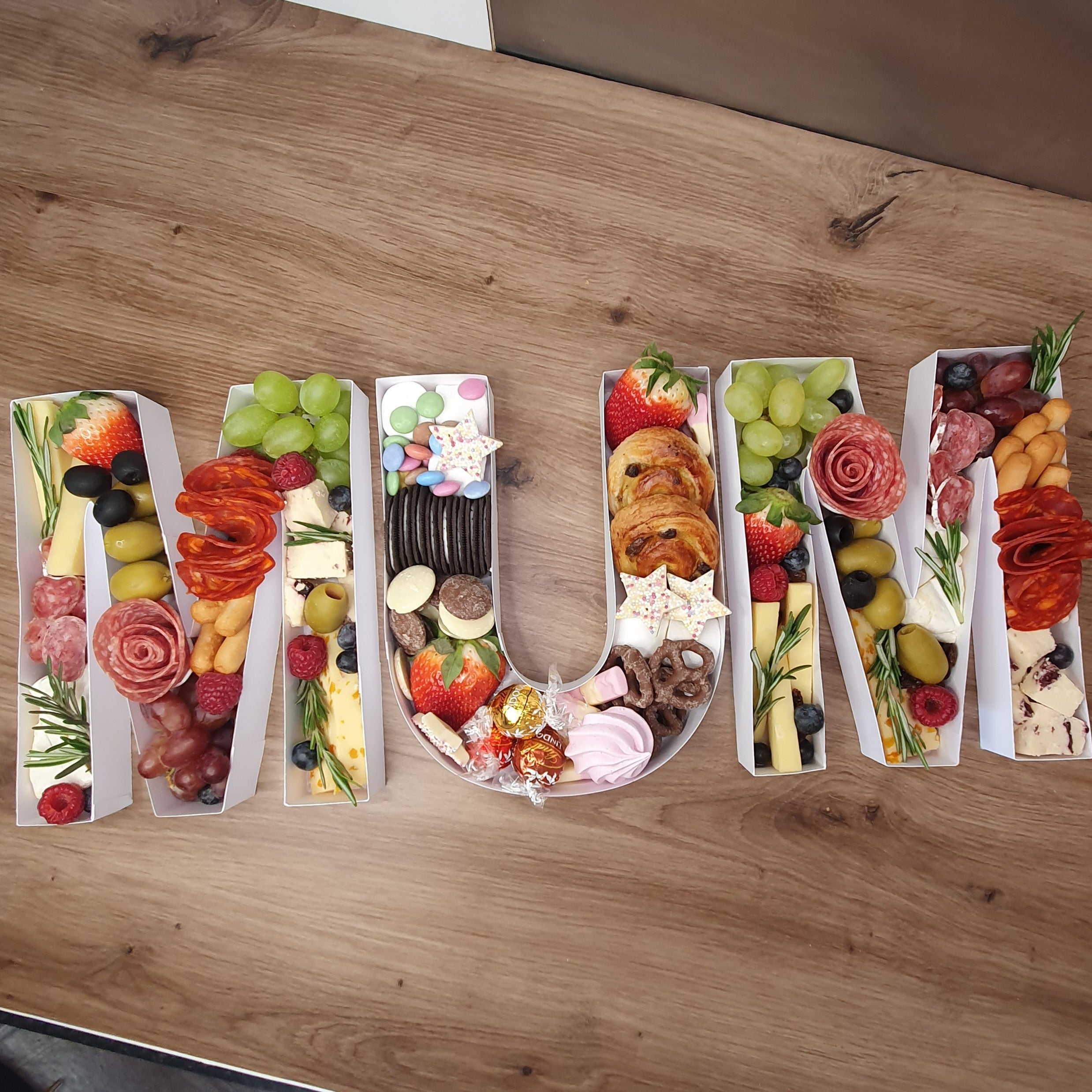 Letter and Number Charcuterie Trays -  New Zealand